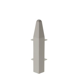 100mm Roomline Chamfered 90° External Corner Joint - White (Satin)