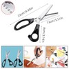 2 Pack Pinking Shears for Fabric, YIFARUBE Stainless Steel Dressmaking