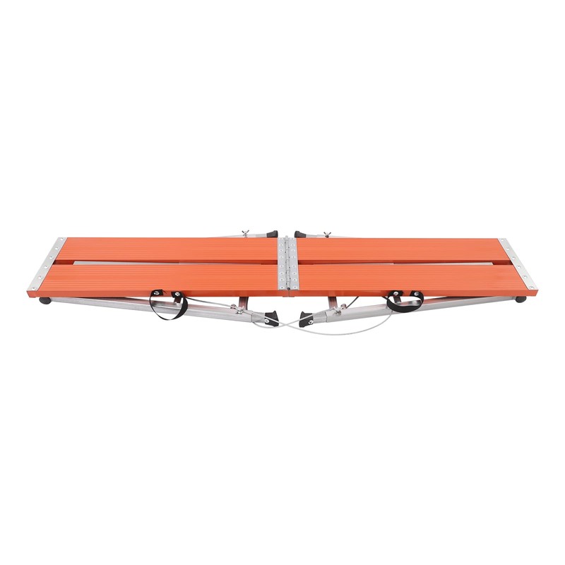 Work Platform 59"x 11" Portable Scaffolding Platform Adjustable Height 27.5"-47.2",