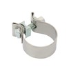 Exhaust Pipe Clamp, Universal Exhaust Band Seal Clamps Rustproof Muffler
