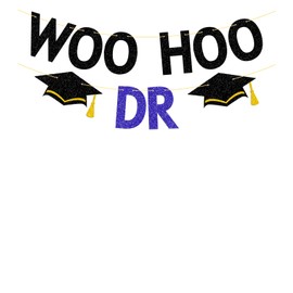 WooHoo DR Banner, It's DR Actually Banner,Call me Doctor, Congrats DR/Future Doctor, 2025Medical College Graduation Party Decorations Supplies