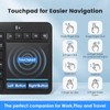 Bnnwa Kabellose Bluetooth-Tastatur, Bluetooth + 2,4 G Dual-Modus-Tastatur, klein, tragbar,
