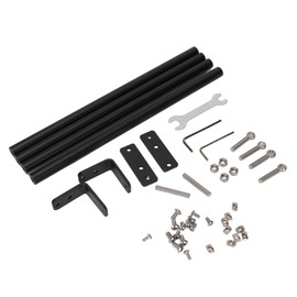 3D Supporting Rod Set 285mm 3D Printer Pull Rod with Screw Pack Support Rods Connector for CR‑10 CR‑10S 3D Printers