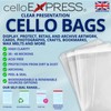 celloexpress Bookmark - 65mm x 220mm + 30mm Flap -