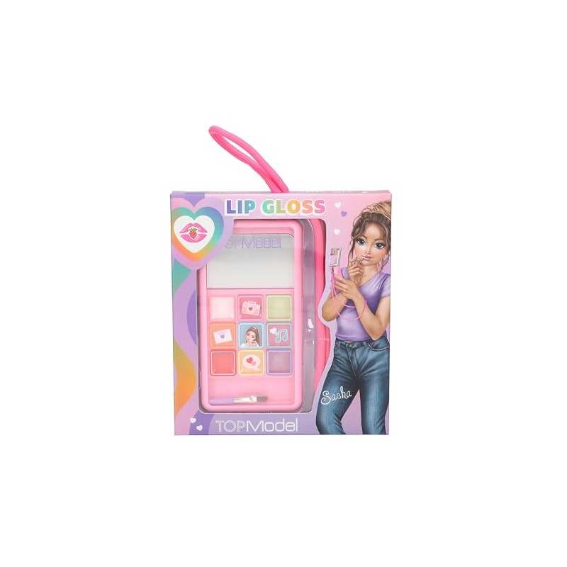 Depesche TOPModel 10842 Lip Gloss Set Beauty and Me Smartphone,