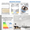 TCL Ceiling Fans with Lights, 52 Inch Low Profile Ceiling