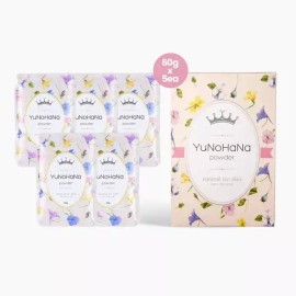 Yuno Hana [유노하나] 입욕제 트래블러팩 (60g x 5개 세트) [UNOHANA] Bath Salt Traveler Pack (60g x 5 Set)