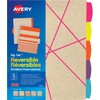 AVERY Big Tab Reversible Paper Divider, 8.5 inch x 11