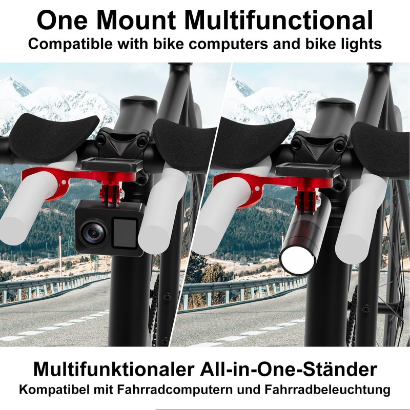 Bike AeroBar - Supporto GPS per computer Garmin Edge Explore,