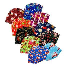 Importacion MIRCE Cubreboca Kn95 Navideño S/válvula Adulto 10 Piezas