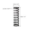 TOP-VIGOR 10Pcs Compression Spring, 1.2mm Wire Dia, 12mm OD, 40mm