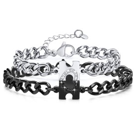 MEALGUET MEALGUET Couples Matching Bracelets for Men Women