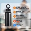 Suvira Stainless Steel Insulated Water Bottle & Magnetic Lid-Compatible with