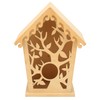 Bird Nests Hollow Tree Leaves Patterns Bird House Bird Cage