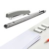 Stapler Desktop Large Capacity Metal Long Arm Handheld Stapler with