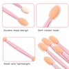 Neuorge 30pcs Disposable Dual Sides Eyeshadow Applicators, Double Head Sponge