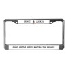 CafePress Freemason License Plate Frame Chrome License Plate Frame, License