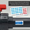 PVC Fitting with O-Ring, 50 mm x 2 Inches, Grey,