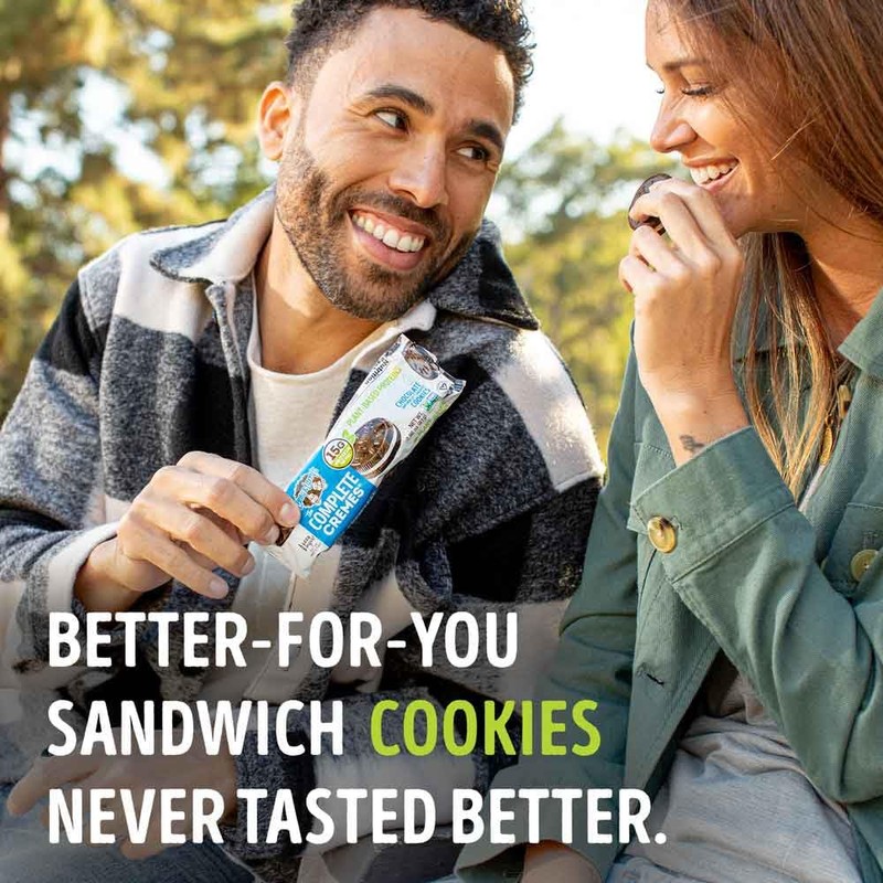 Lenny & Larry's The Complete Cremes®, Sandwich Cookies, Vanilla, Vegan,