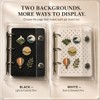 2 Pack Pin Display Binder, Clear PVC Pin Storage Book