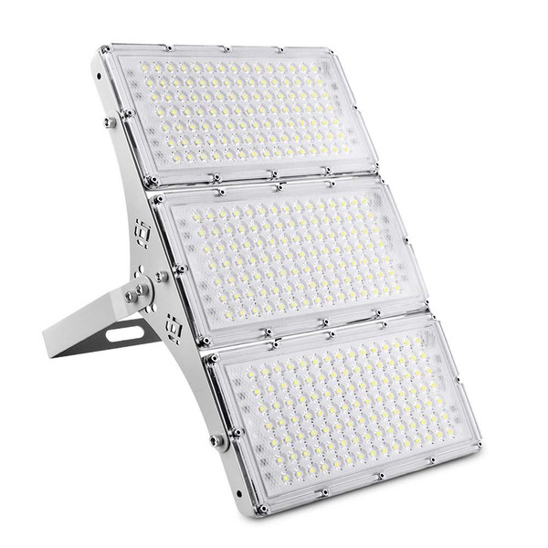 CHARON 300W LED Flood Light, 24000LM Super Bright Outdoor Security Lights with Wider Lighting Angle, 6000K Daylight White, IP66 Waterproof Outdoor Lighting for Garage, Garden, Lawn, Yard, Parking Lot