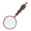 10X Handheld Detachable Wooden Handle Reading Inspection Magnifier Magnifying Glass