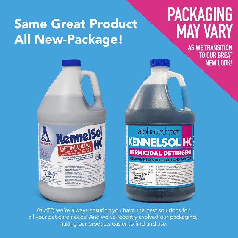 KennelSol HC 1-Step High Concentrated Kennel Cleaner - 1 Gallon