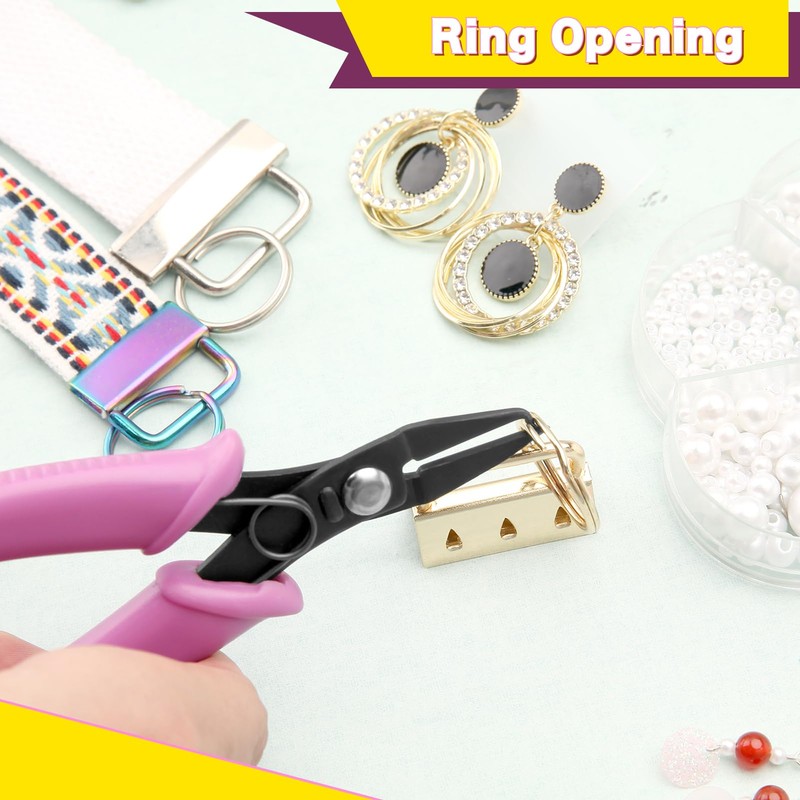 SPEEDWOX Split Ring Opening Pliers Ring Splitter Plier Jump Ring