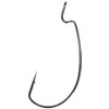 Gamakatsu 25 Pack EWG Offset Worm Hook (Black, 4/0), Model