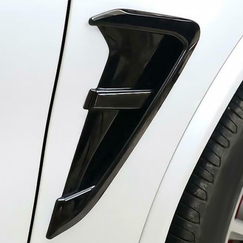 2pcs Car Side Fender Air Vents Grille Trim Fit for