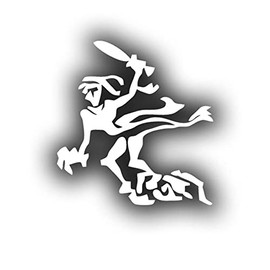 Ghosts Division Type 2 Sticker Tank Division Insignia Emblem Crest) – Sticker Logo (White, # A580