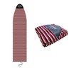 UPSURF 5'11"/6'1"/6'4"Surfnoard Sock Cover-Long Board Sock Cover Light Protective Bag