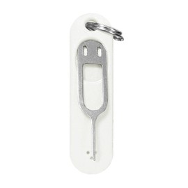 Sim Card Tool | Portable Sim Card Removal Opener | Sim Card Tray Eject Pin, Creative Card Tray Opening Tool with Keychain Charm for Phones