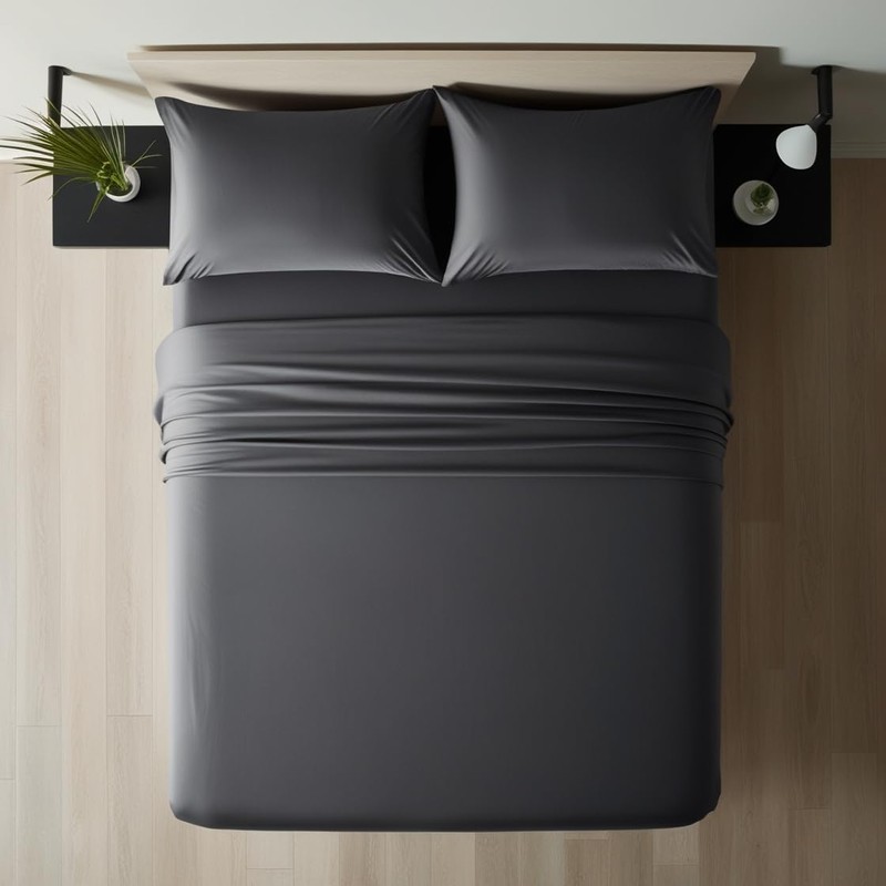 Luxury 100% Egyptian Cotton Bed Sheet Set - 200 Thread
