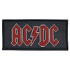 AC/DC Red Logo Patch standard