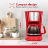 Holstein Housewares 5 Cup Drip Coffee Maker – Compact and