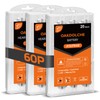 OAKDOLCHE 60 Count Hearing Aid Batteries Size 13, 1.4V Long