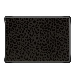 CASETiFY Impact MacBook Pro 16" (M1-M4) Case [Cushioned Impact Corners/Scratch-Resistant/Anti-Slip Grip] - Leon Leopard - Clear Black