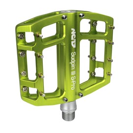 NC 17 Sudpin III S-Pro Aluminum Platform Pedals / Bicycle pedals MTB and BMX / optimized for Dirt and Freeride style / reduced height on 15 mm