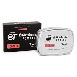 Störtebekker® Premium Pomade Water-Based Tortuga - Pomade Men's 'Torreto Series' - Medium Hold - Medium Shine - Hair Wax 125 ml - Barbershop Hair Pomade - Hair Styling Made in Germany