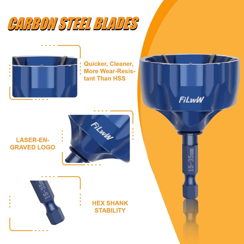 FiLwW Deburring External Chamfer Tool Set