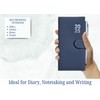 BESTUS - 2025 Slim Diary with Pen, Week to View,