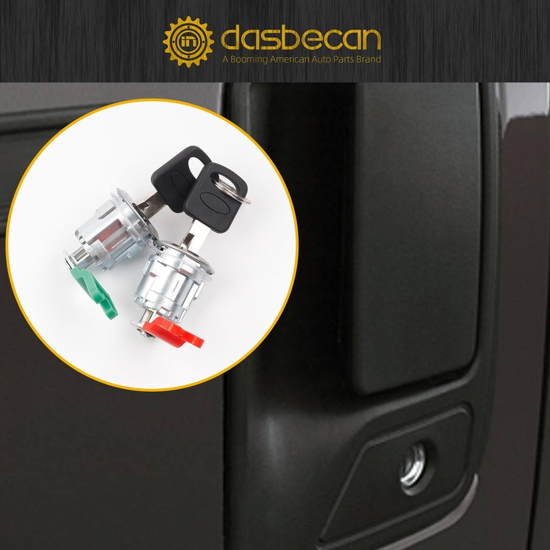 Dasbecan Door Lock Cylinder & Ignition Switch with Key Set