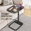 Kitstorack TV Tray Table, Adjustable Height & 90° Flip-Over Panel