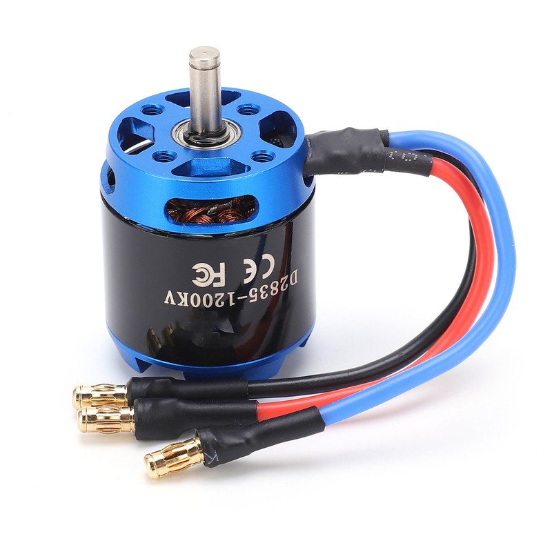 Hobbyhh 2835 1200KV Durable Metal Brushless Motor for RC Remote