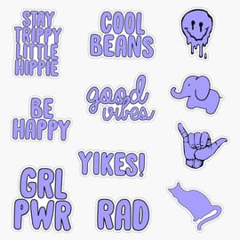 Leyland Designs Variety Pack Sticker Outdoor Rated Vinyl Sticker Decal for Windows, Bumpers, Laptops or Crafts 5"