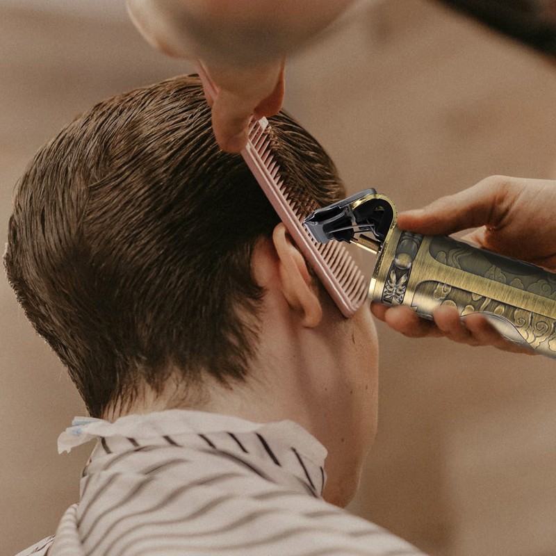 Men Hair Clippers with LCD Display Cordless Barber Clipper Hair