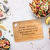 Mr. & Mrs. Panda Bamboo Chopping Board with German Text