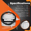 YZF18-25 Fan AC Motor 120V 60HZ 18W 1.01A 1550 r/min,