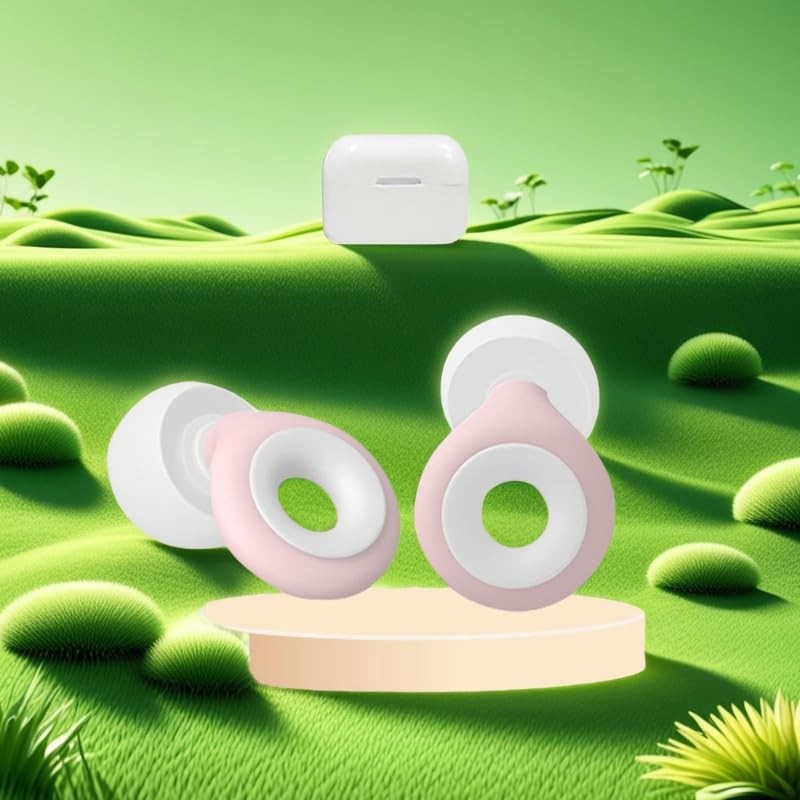SZSCROWN Sleep Noise Cancelling Earplugs Made of Silicone Soft Earplugs